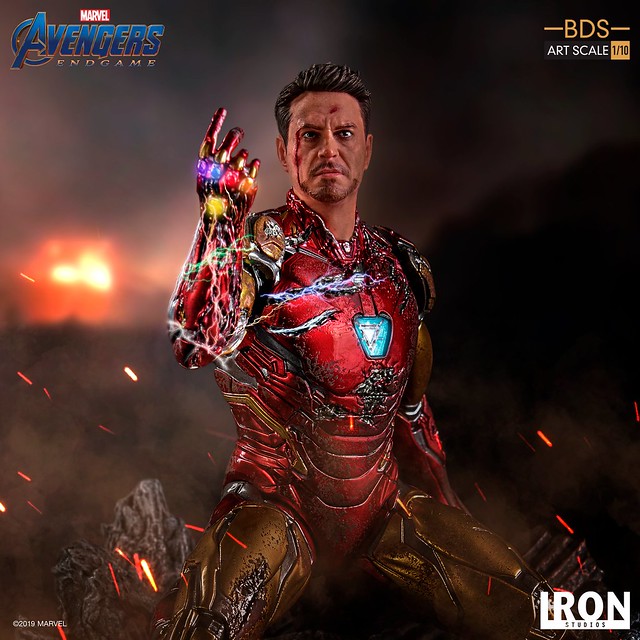 Iron Studios Battle Diorama Series The Avengers: The Final Battle I Am Iron Man 1/10 scale duel scene statue