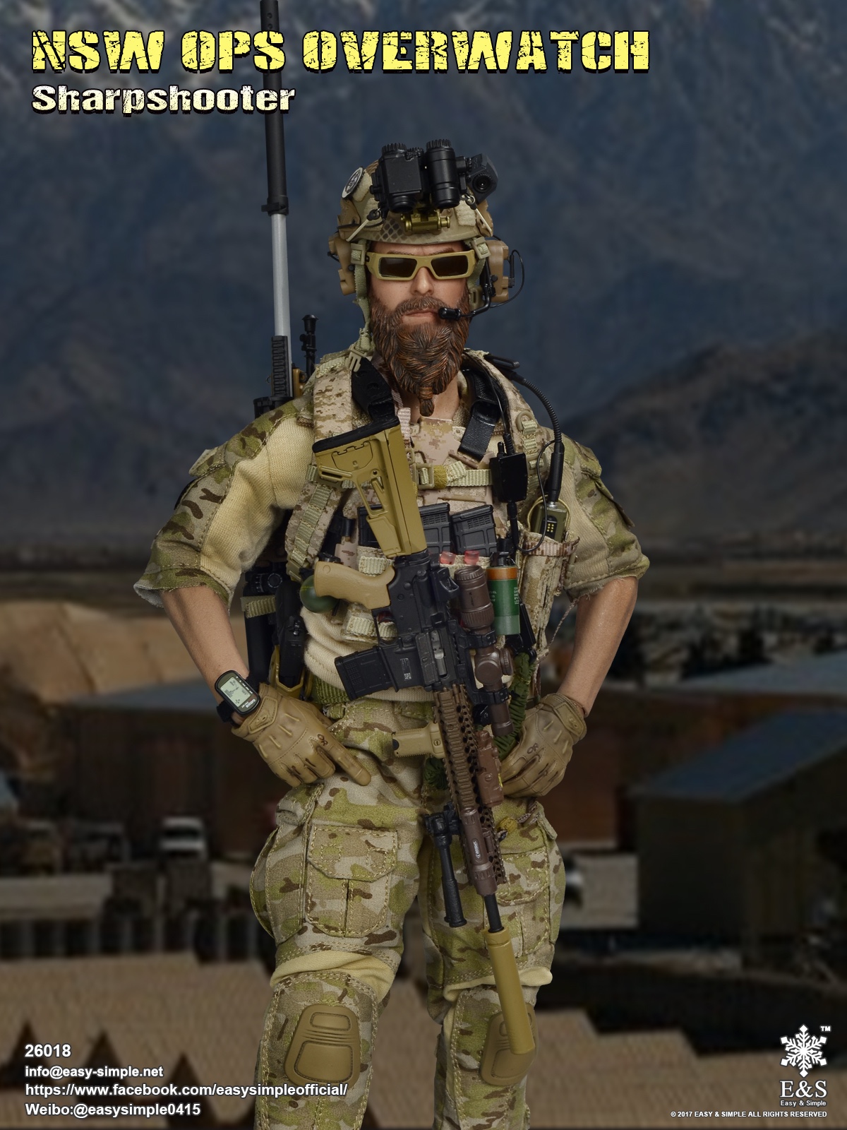 Easy&Simple：1/6 NSW Ops Overwatch Sharpshooter
