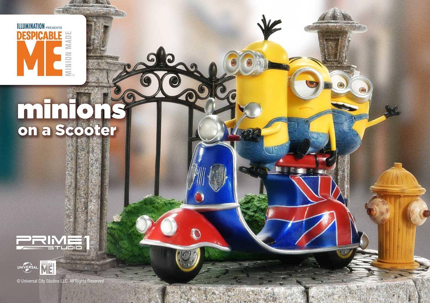 Minions on a Scooter (Despicable Me and Minions)