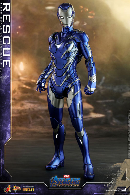 Movie Masterpiece DIECAST Avengers Endgame 1/6 Scale Figure Rescue