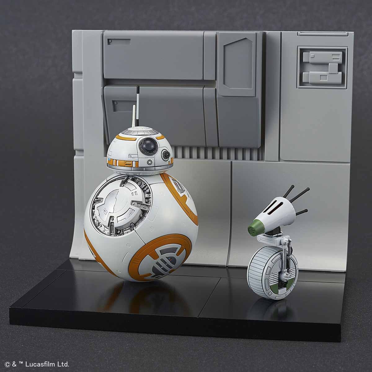 STAR WARS 1/12 BB-8 & D-0 Diorama Set (STAR WARS: THE RISE OF SKYWALKER) Bandai