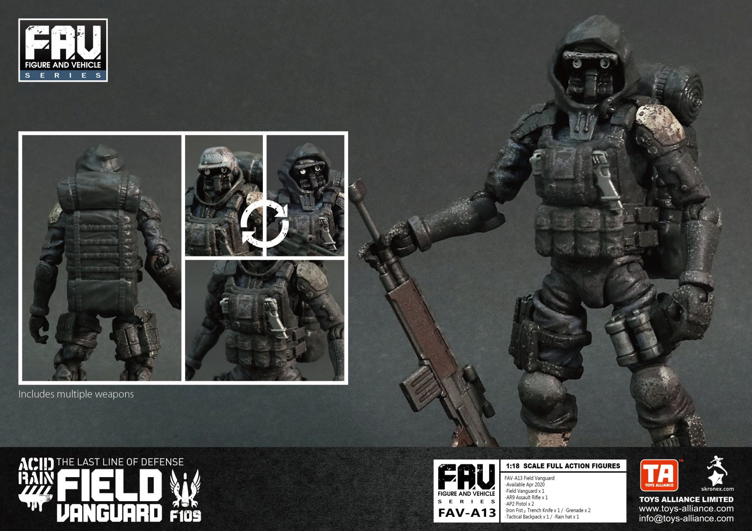 Acid Rain War FAV- A13 Field Advance Soldiers