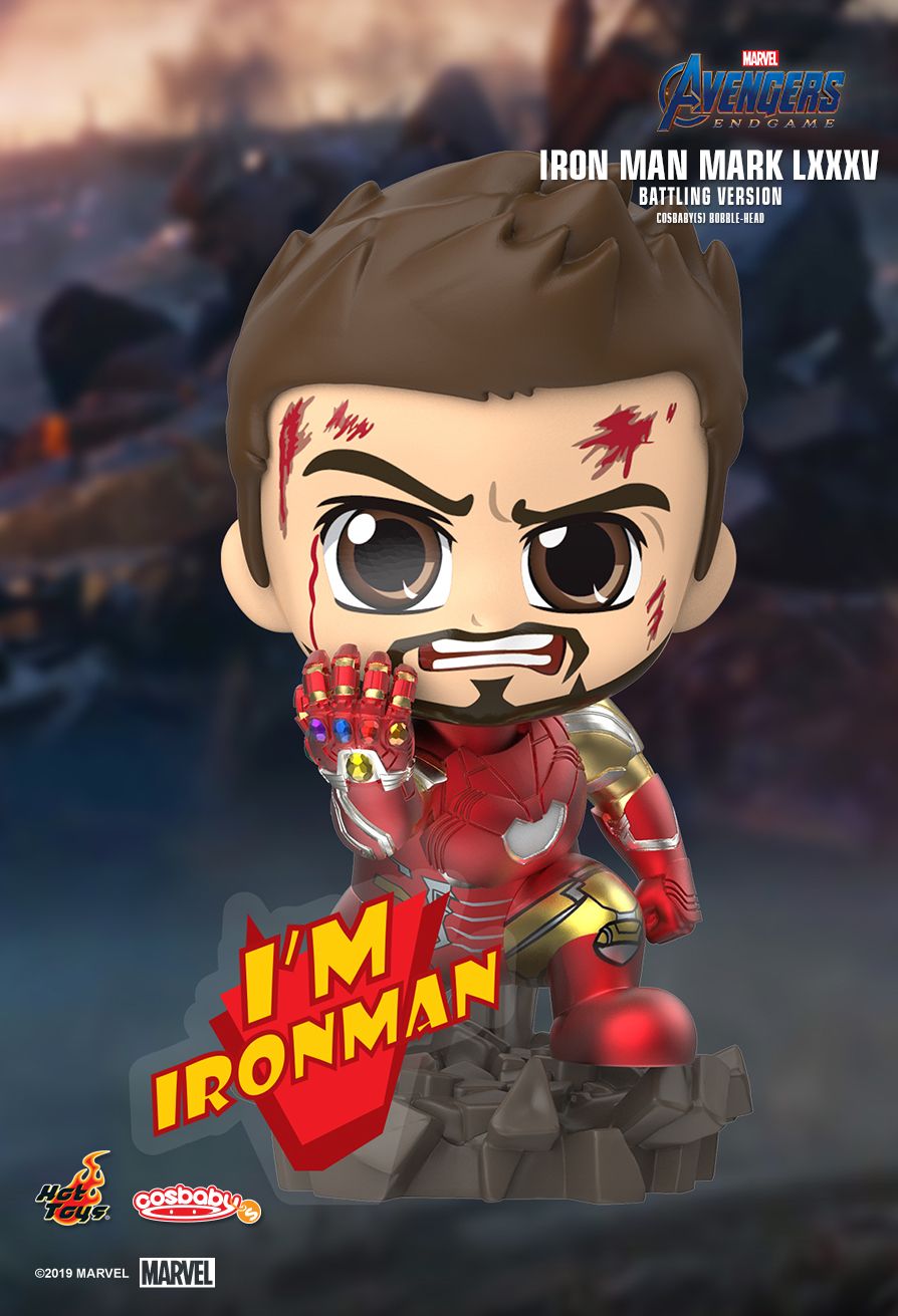 AVENGERS: ENDGAME COSBABY (S) BOBBLE-HEAD (Hot Toys)