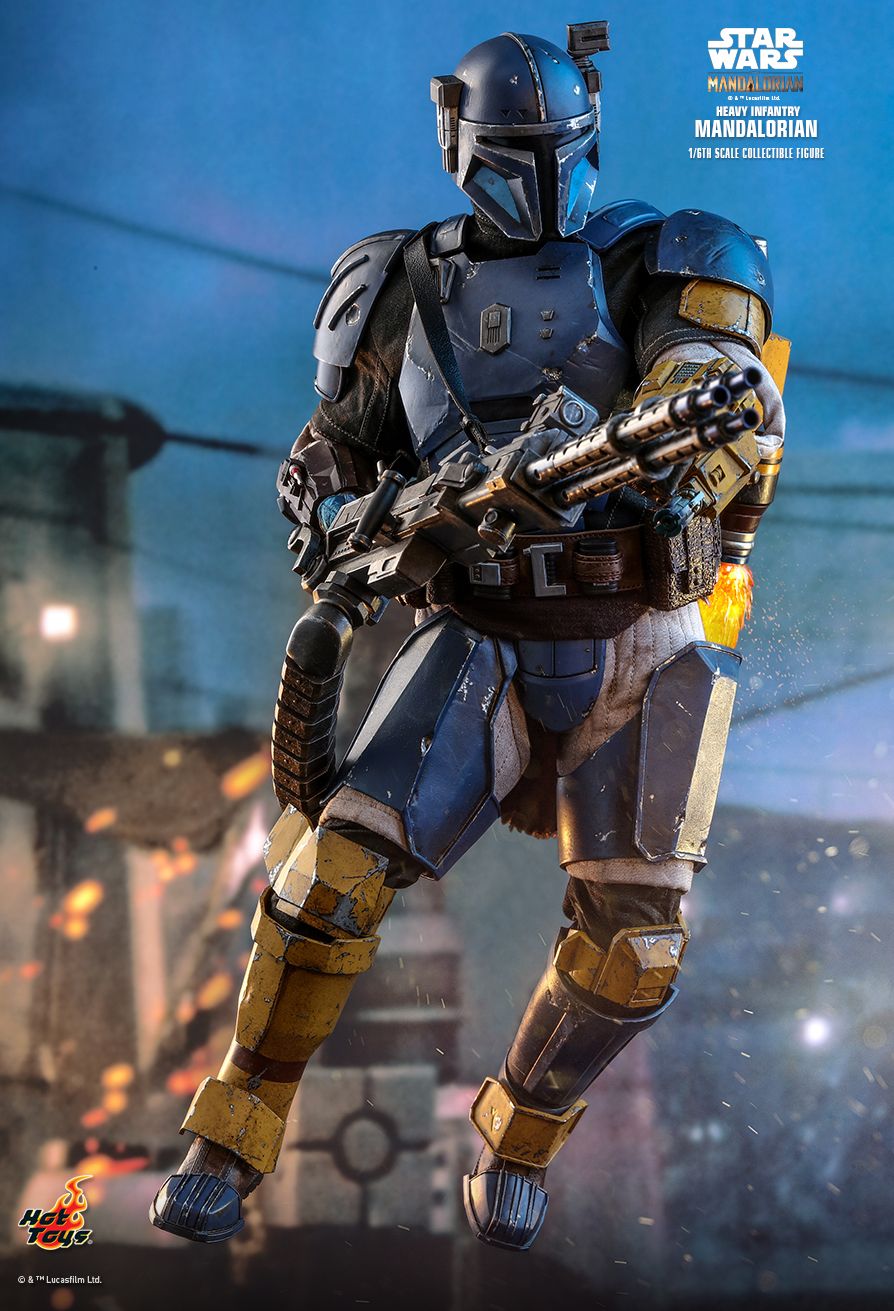 THE MANDALORIAN HEAVY INFANTRY MANDALORIAN 1/6TH SCALE COLLECTIBLE FIGURE (Hot Toys)