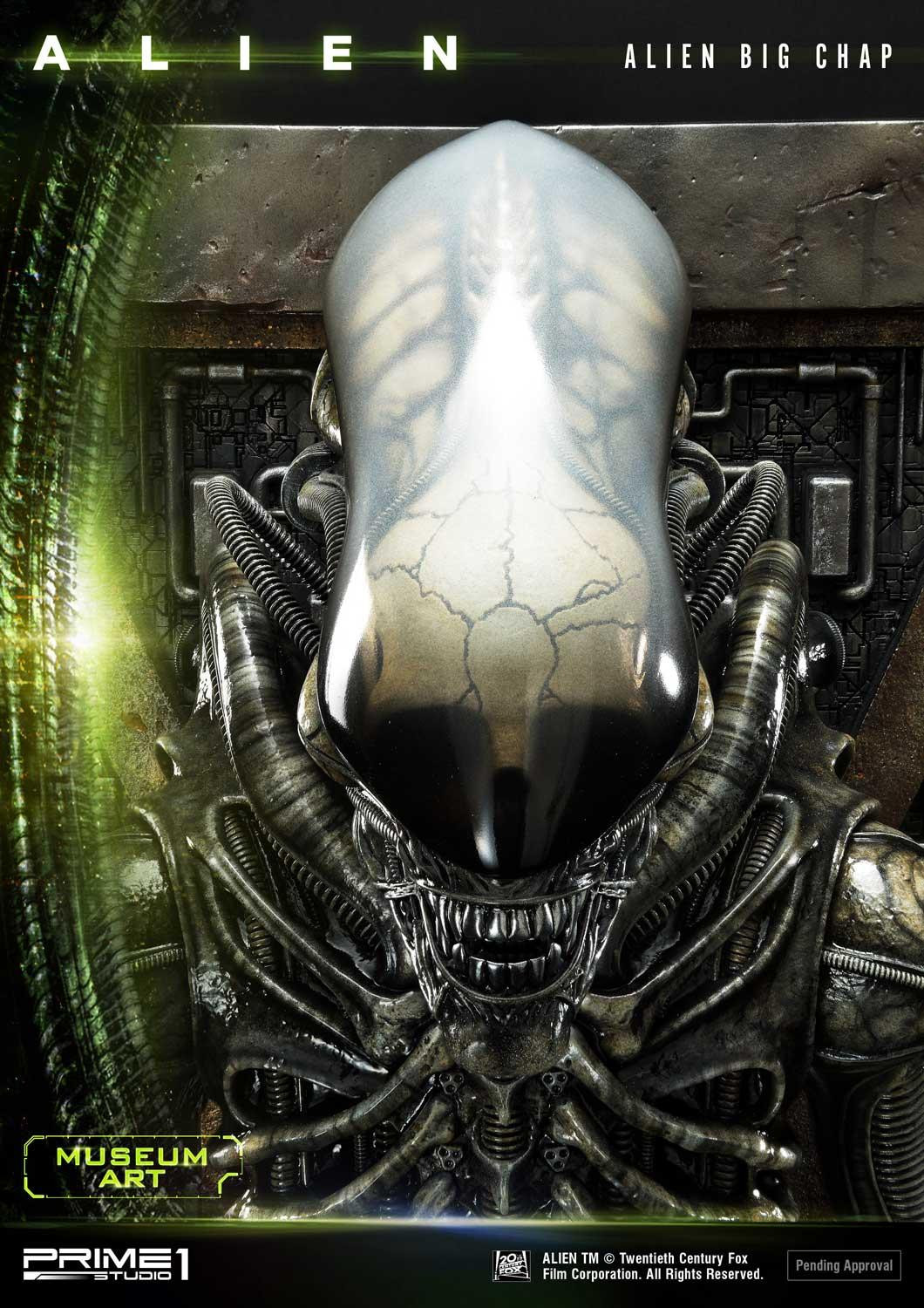 Alien Big Chap - Museum art (Prime 1 Studio)
