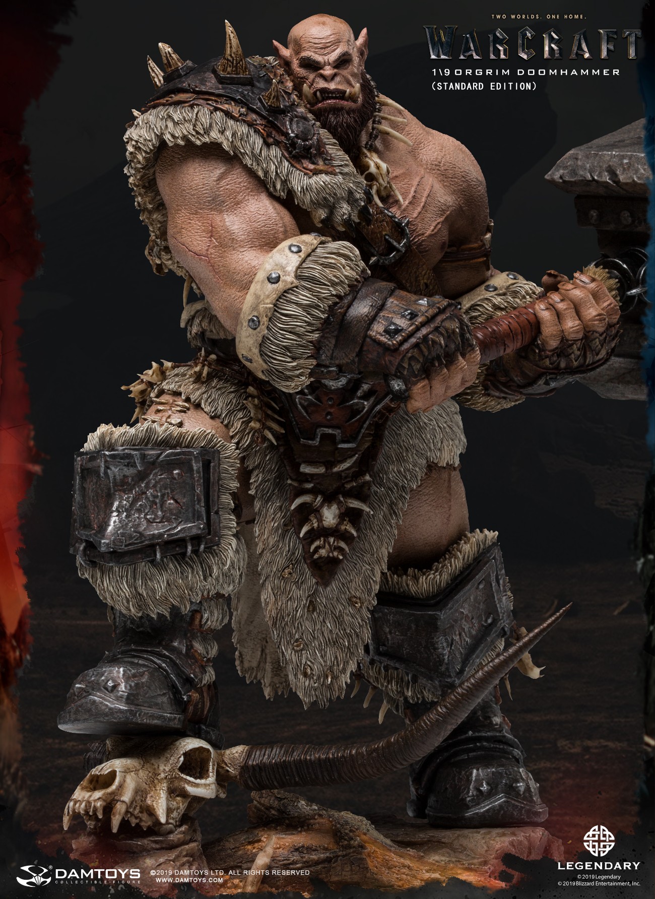 DAMTOYS EPIC SERIES: 10INCHES WARCRAFT - ORGRIM (STANDARD VERSION) (NO.DMLW012)