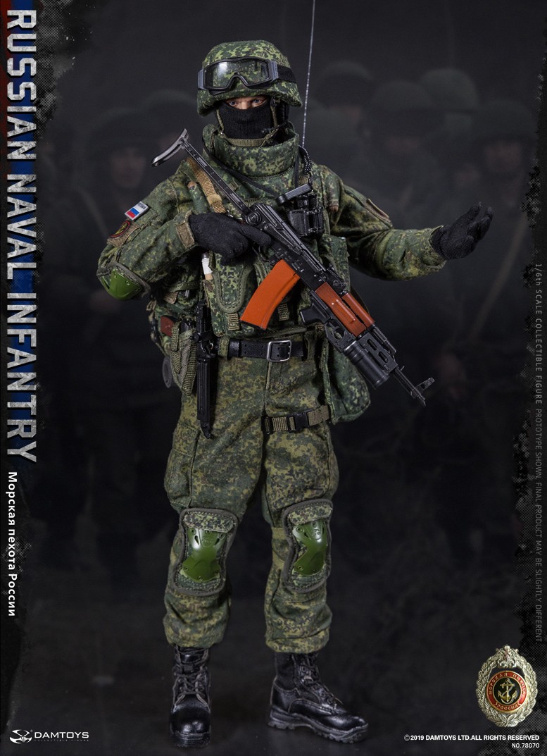 DAMTOYS 1/6 RUSSIAN NAVAL INFANTRY  Aciton Figure