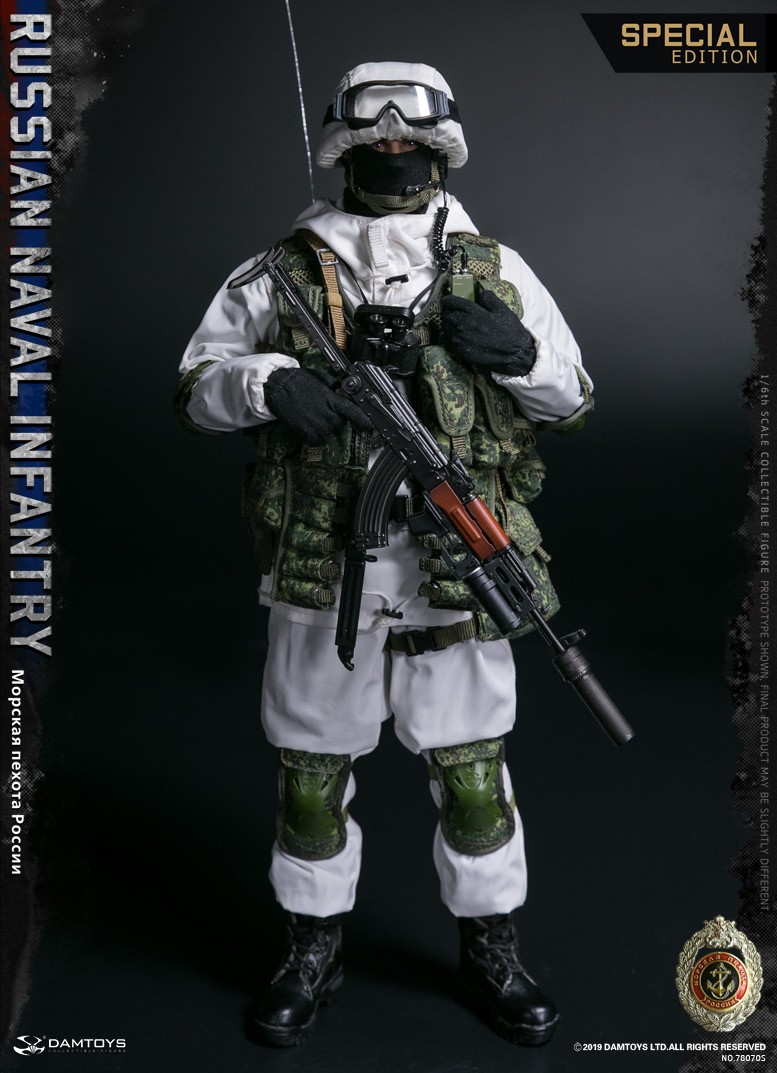  DAMTOYS 1/6  RUSSIAN NAVAL INFANTRY  SPECIAL EDITION