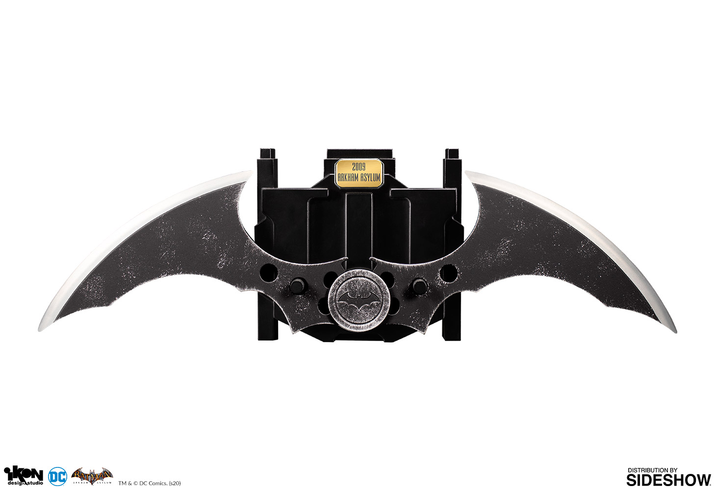 Batman: Arkham Asylum (2009) Metal Batarang (Ikon Design Studio)