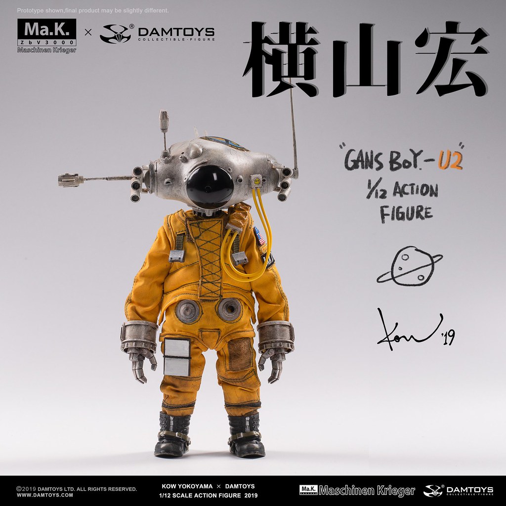 [Damtoys x Kow Yokoyama] GansBoy-U2 1/12 action figure (CS018)