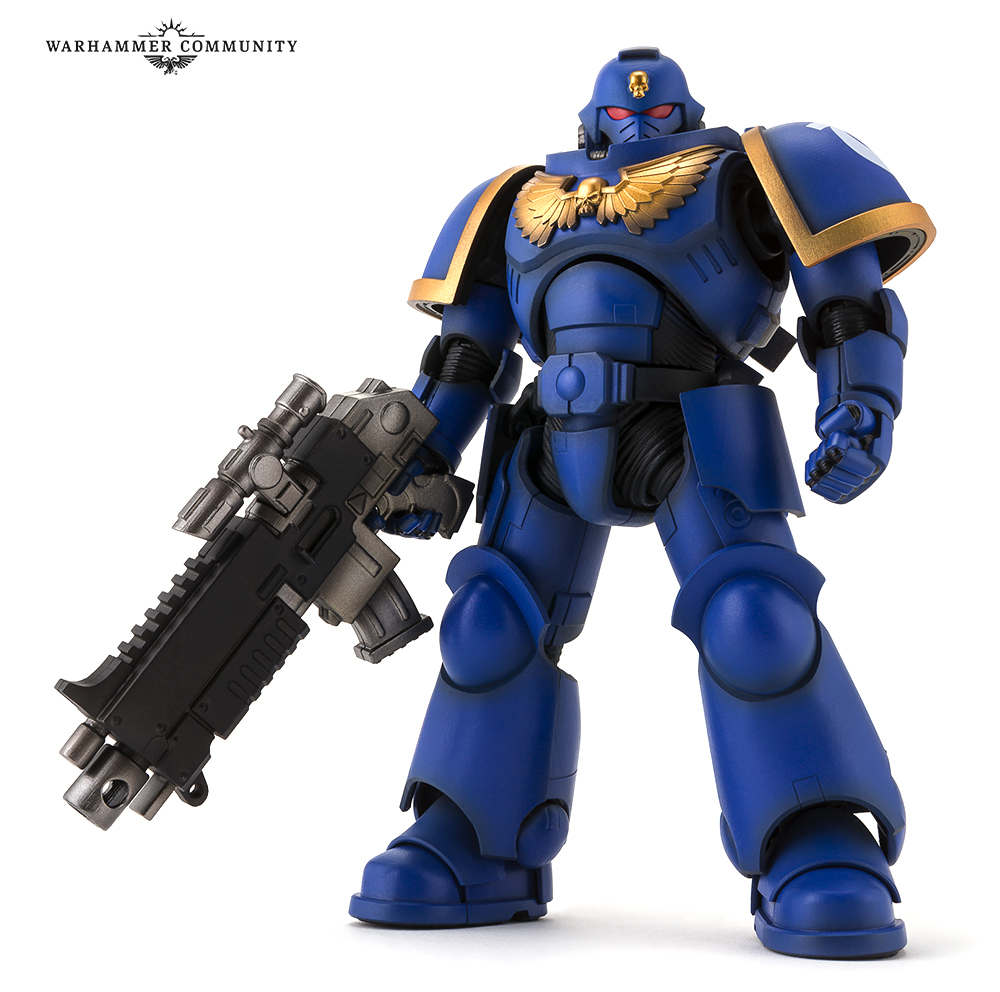 Warhammer 40,000 - Primaris Space Marine Mark X Tacticus armour (Bandai)