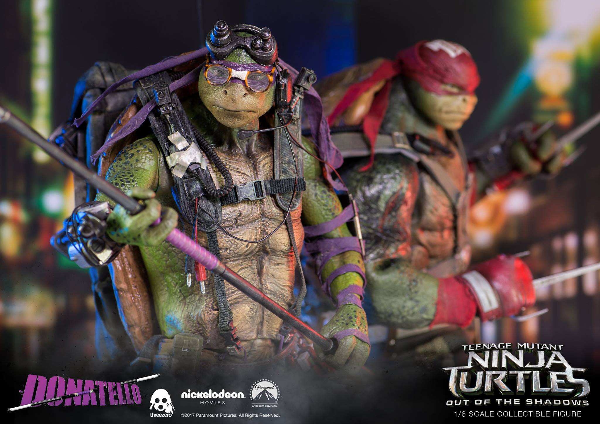 TMNT: Out of the Shadows - Raphael and Donatello (ThreeZero)