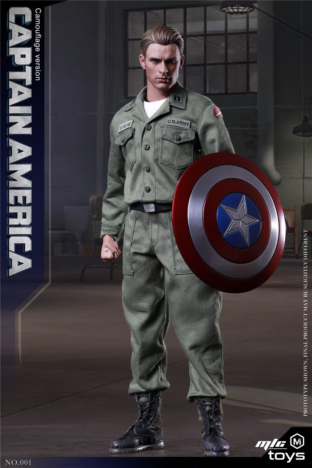 MICTOYS MIC001 1/6 Stealth Edition Captain America Uniform Edition