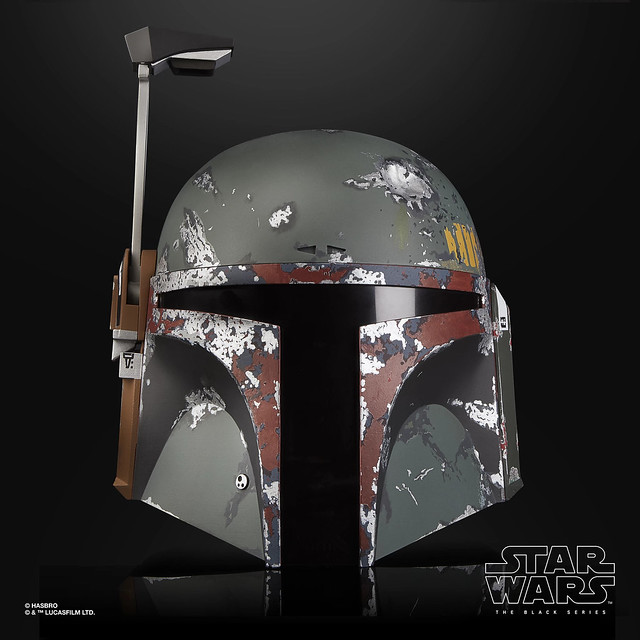 HASBRO - Star Wars The Black Series Boba Fett Premium Electronic Helmet