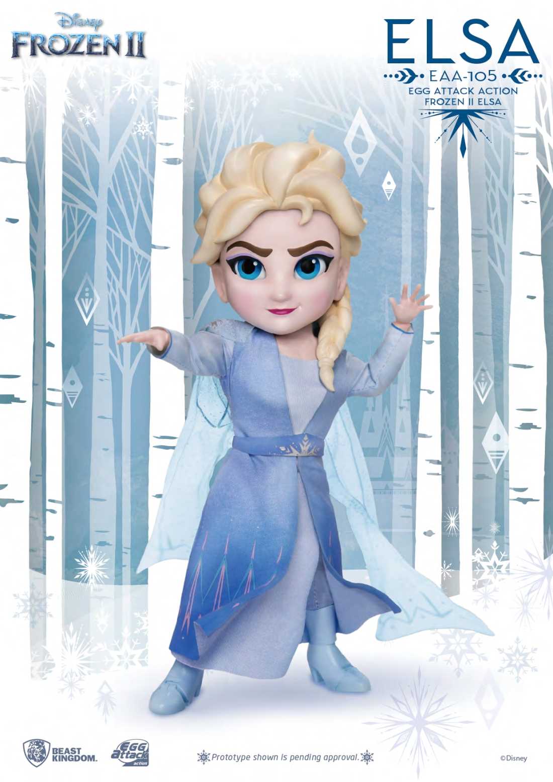 Elsa: Frozen 2 (Egg Attack Action) Beast Kingdom