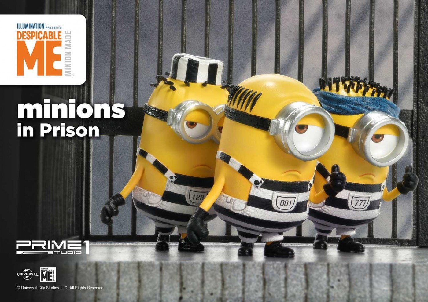 Despicable Me & Minions Minions in Prison (by Prime1Studio)