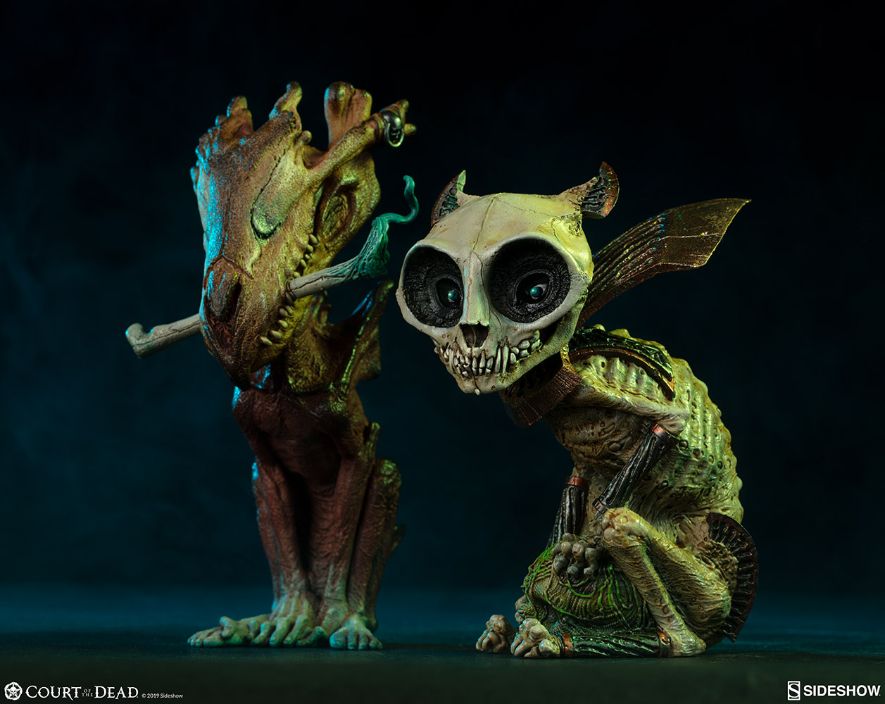 Skratch and Riazz (Statue by Sideshow Collectibles)