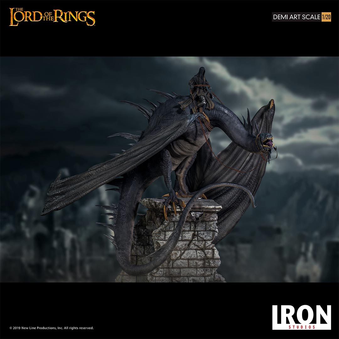 Iron Studios: Fell Beast Diorama Demi Art Scale 1/20 - Lord of the Rings
