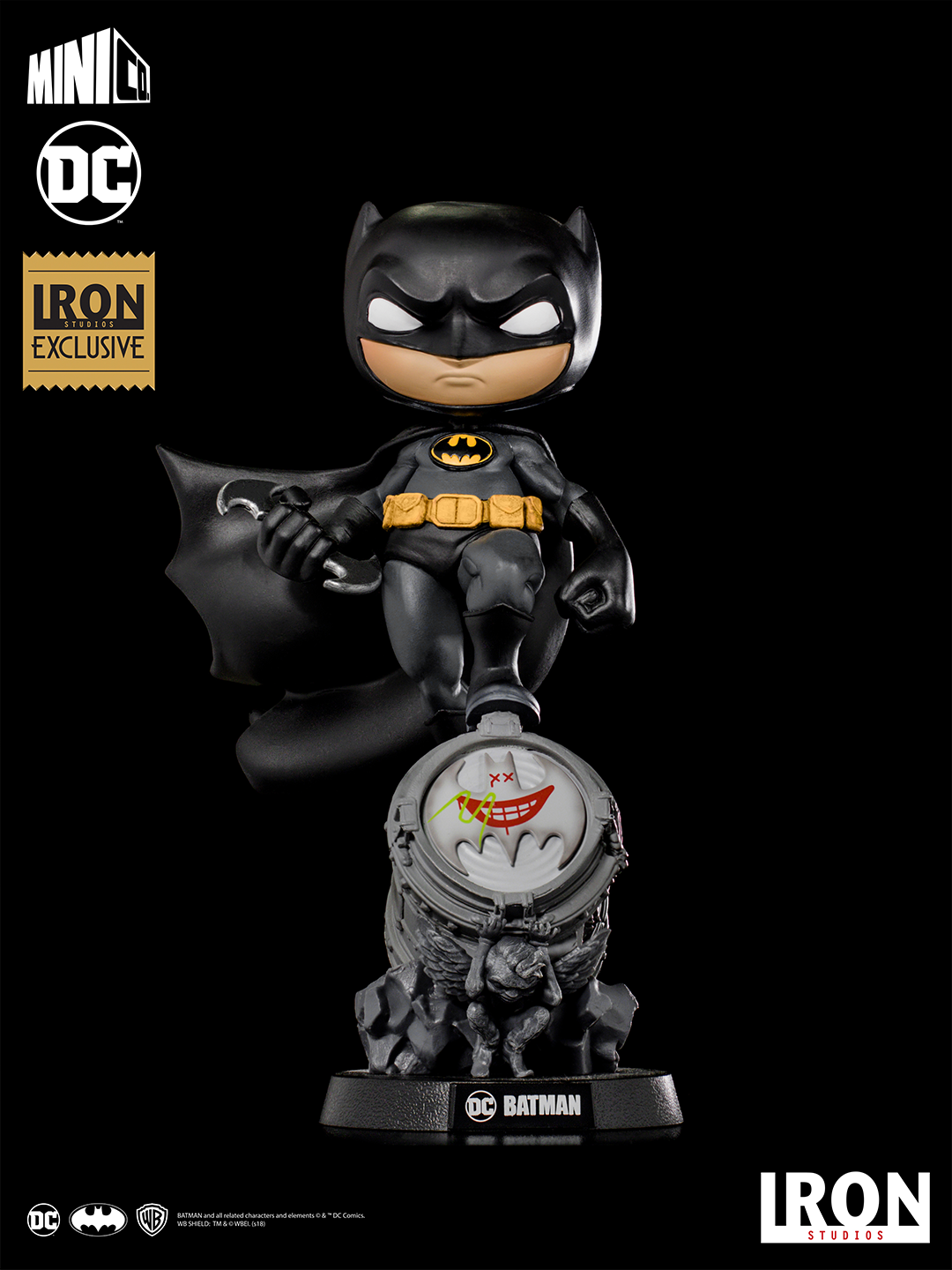 Iron Studios: Batman Black Suit - DC Comics Minico