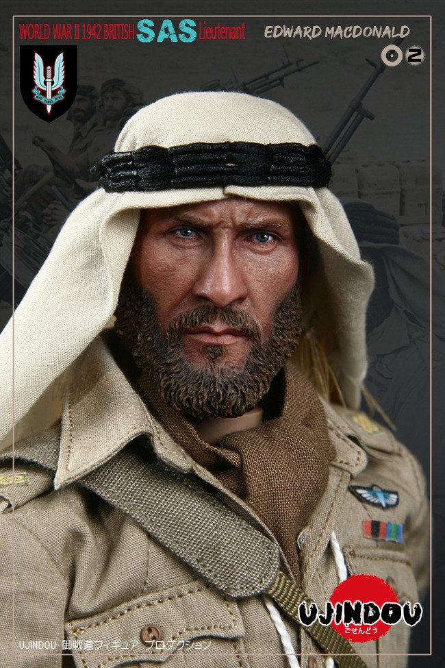 UJINDOU 1/6 World War II-Lieutenant Edward McDonald 1942
