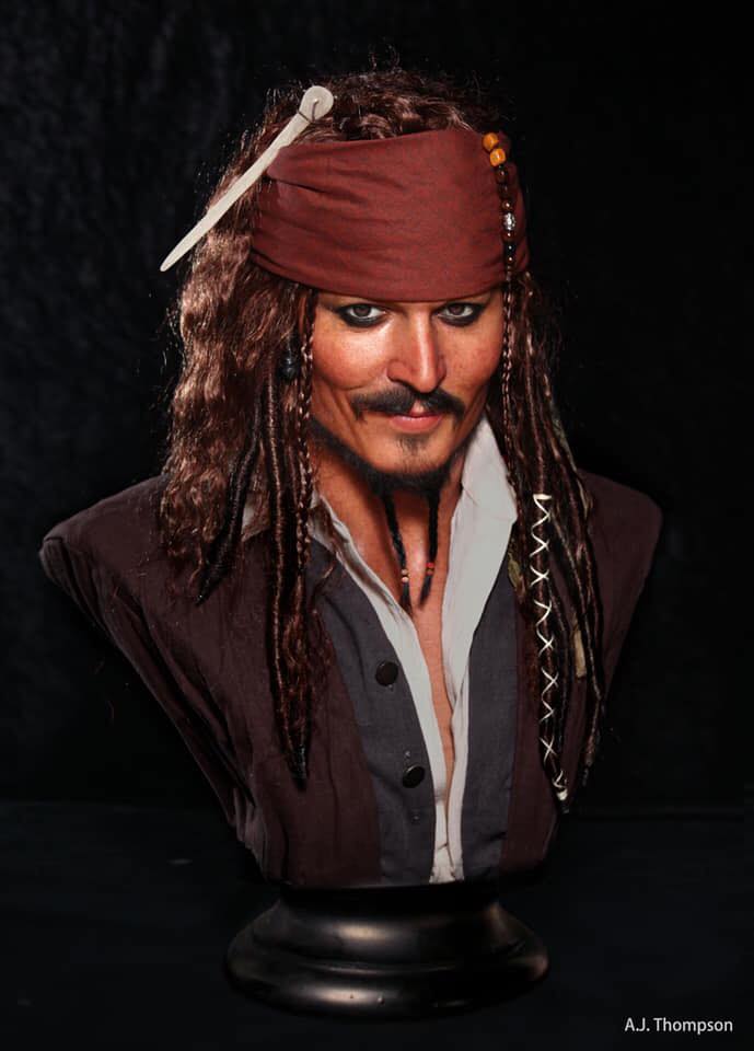 Sparrow Bust By A.J. Thompson