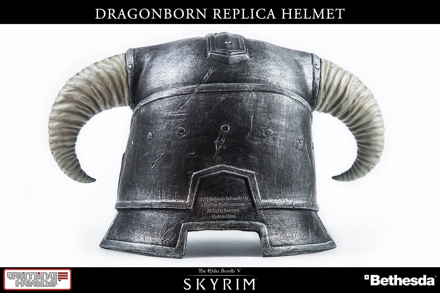 The Elder Scrolls Skyrim: Dragonborn Helmet Replica of Gaming Heads