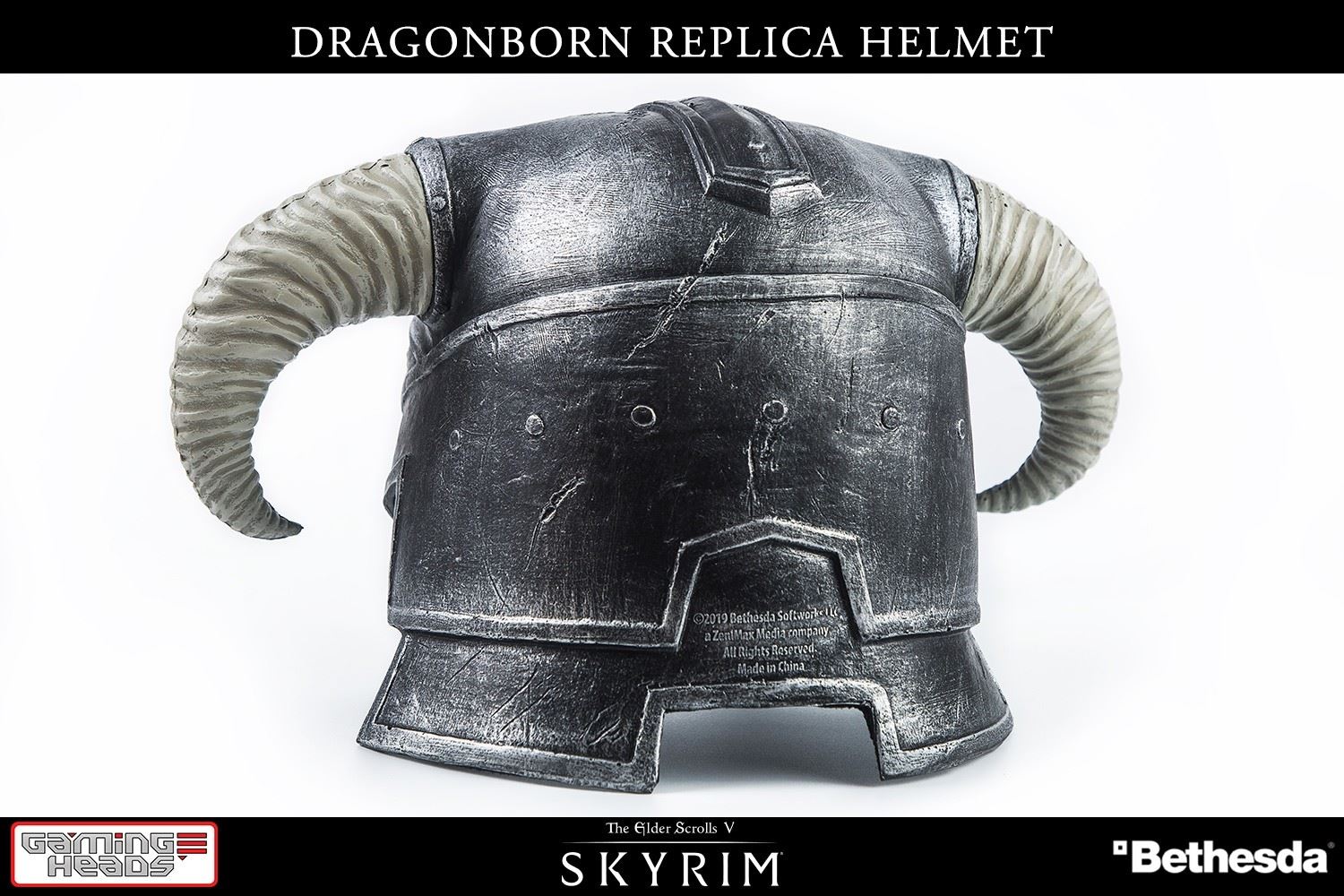 The Elder Scrolls Skyrim: Dragonborn Helmet Replica of Gaming Heads