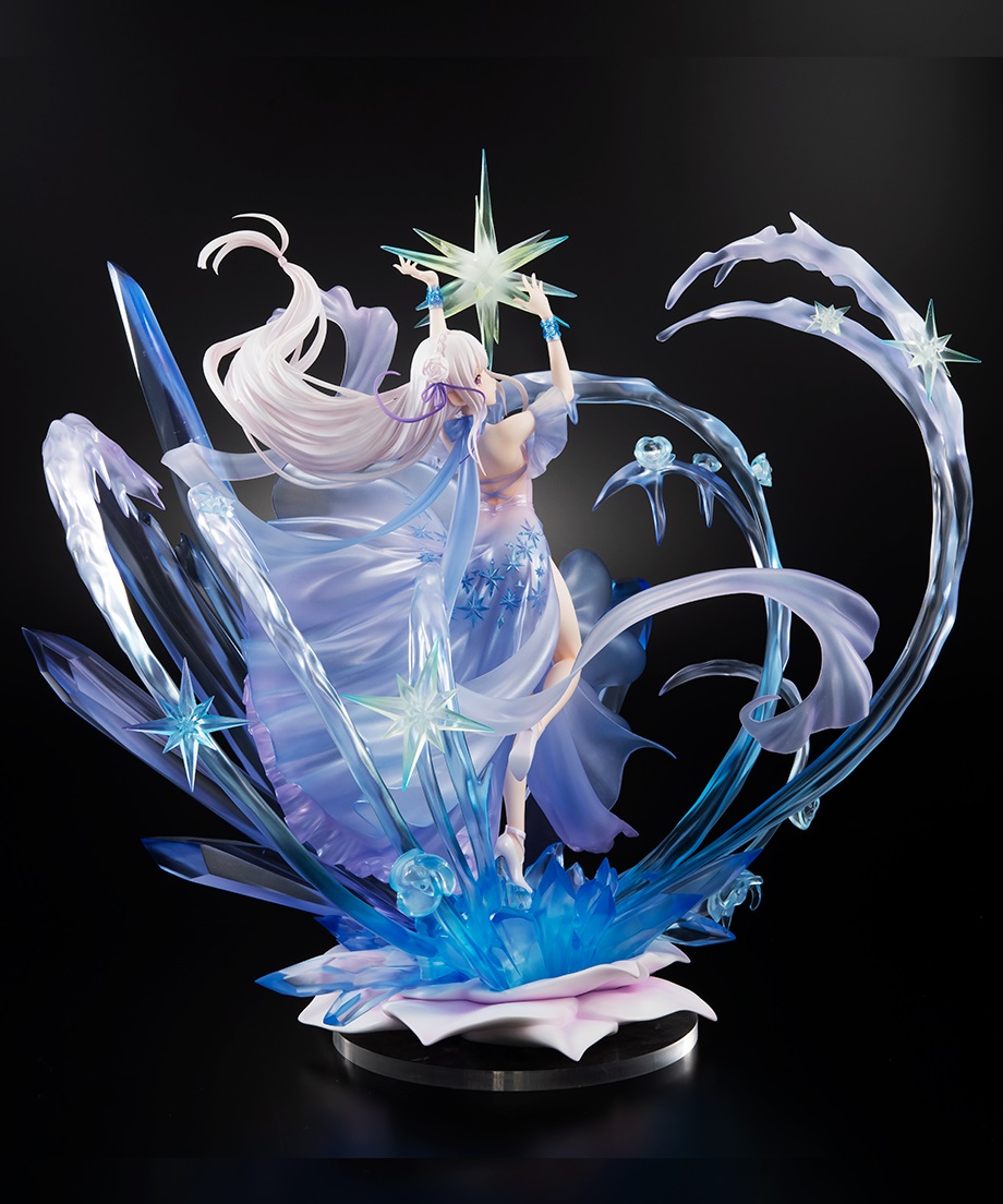 Re: ZERO - Starting Life in Another World - Emilia -Crystal Dress Ver- 1/7 SHIBUYA SCRAMBLE FIGURE (eStream)