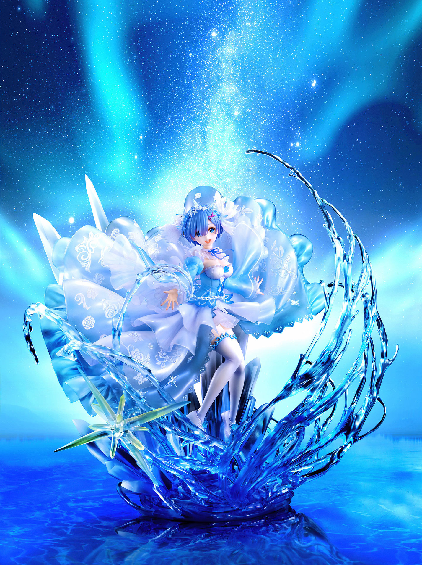 Re: ZERO - Starting Life in Another World - Rem -Crystal Dress Ver- 1/7 SHIBUYA SCRAMBLE FIGURE (eStream)