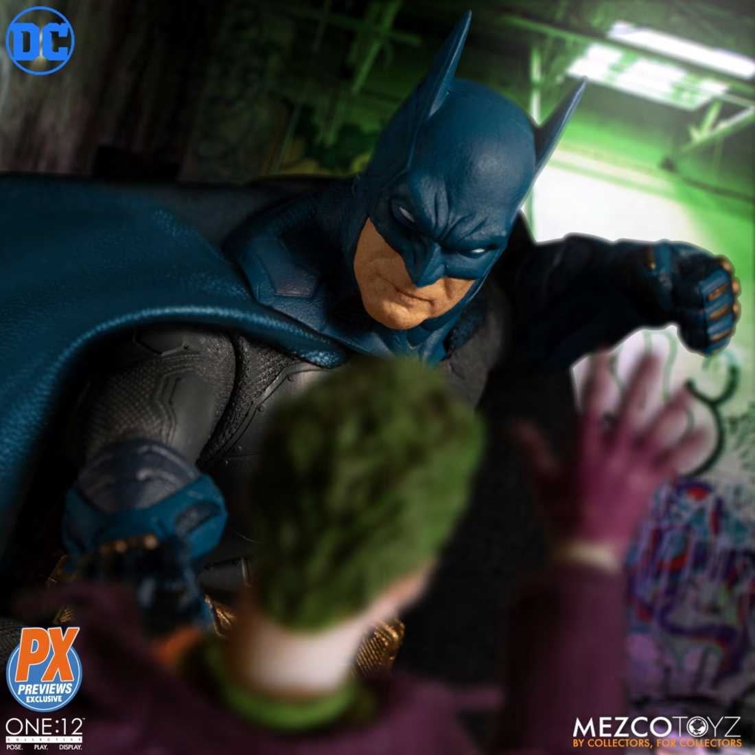 MEZCOTOYZ - ONE-12 COLLECTIVE DC SUPREME KNIGHT BATMAN BLUE PX AF