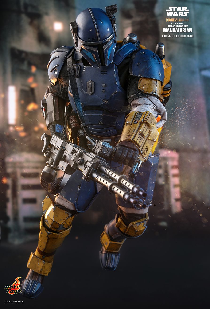 THE MANDALORIAN HEAVY INFANTRY MANDALORIAN 1/6TH SCALE COLLECTIBLE FIGURE (Hot Toys)