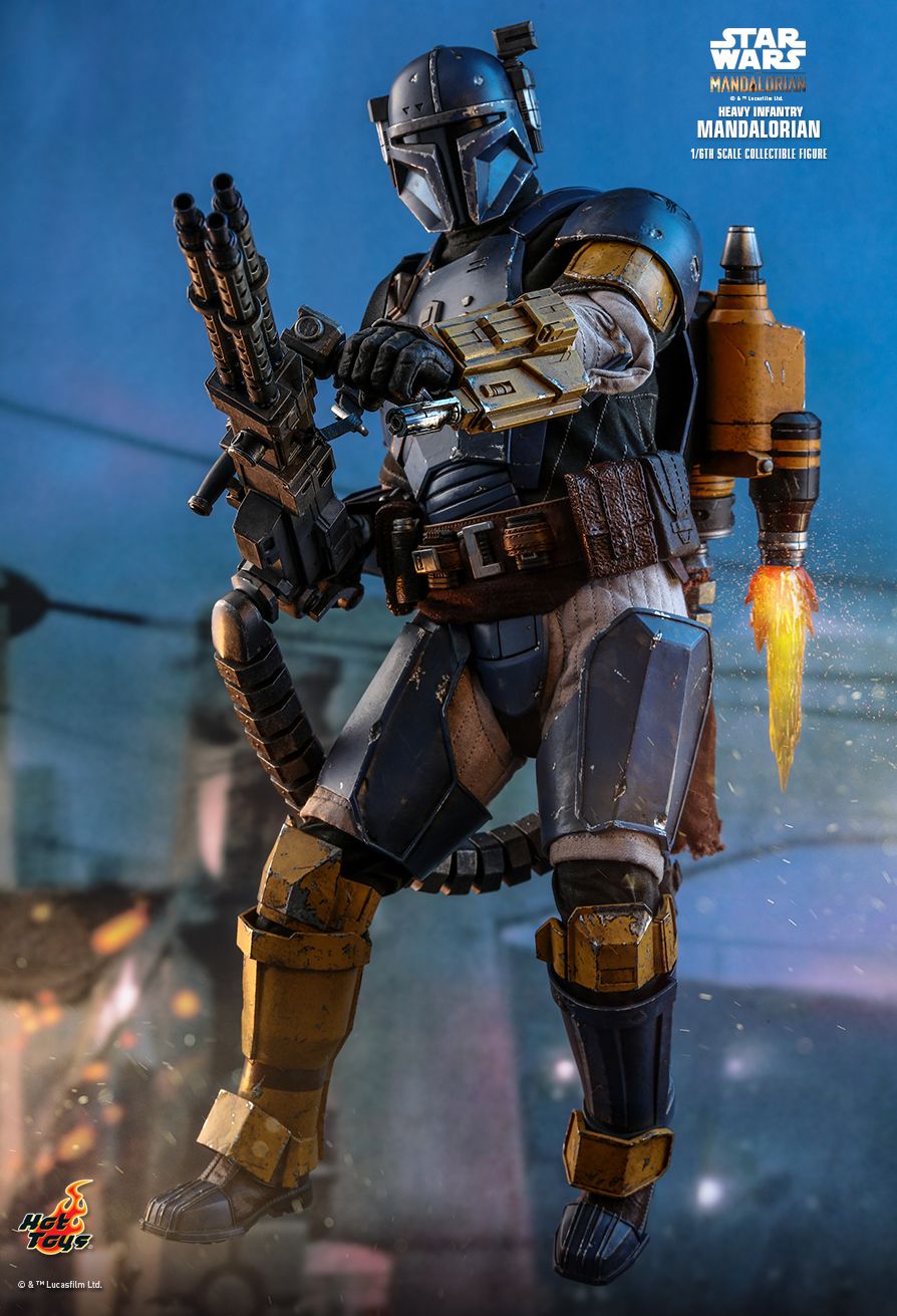 THE MANDALORIAN HEAVY INFANTRY MANDALORIAN 1/6TH SCALE COLLECTIBLE FIGURE (Hot Toys)