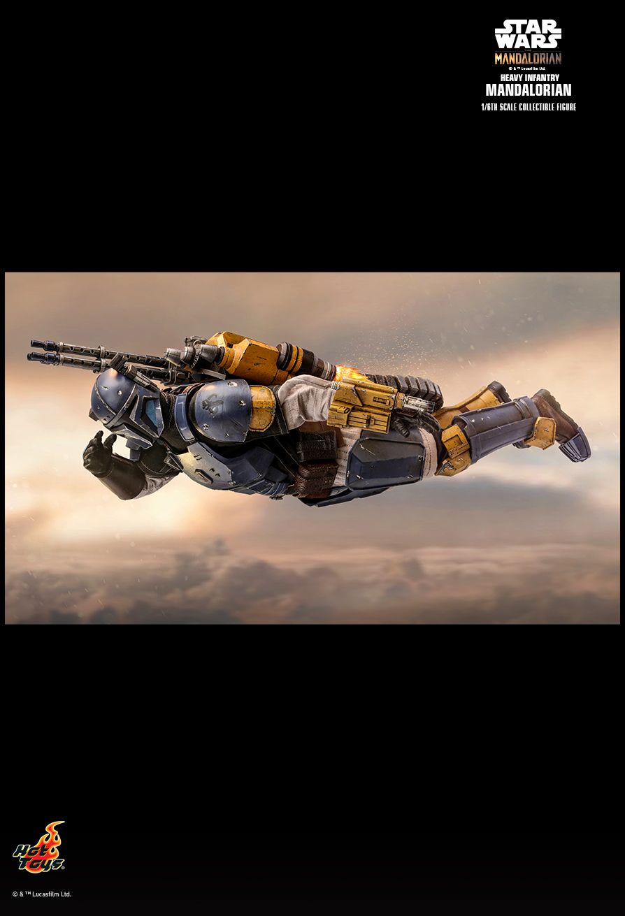 THE MANDALORIAN HEAVY INFANTRY MANDALORIAN 1/6TH SCALE COLLECTIBLE FIGURE (Hot Toys)