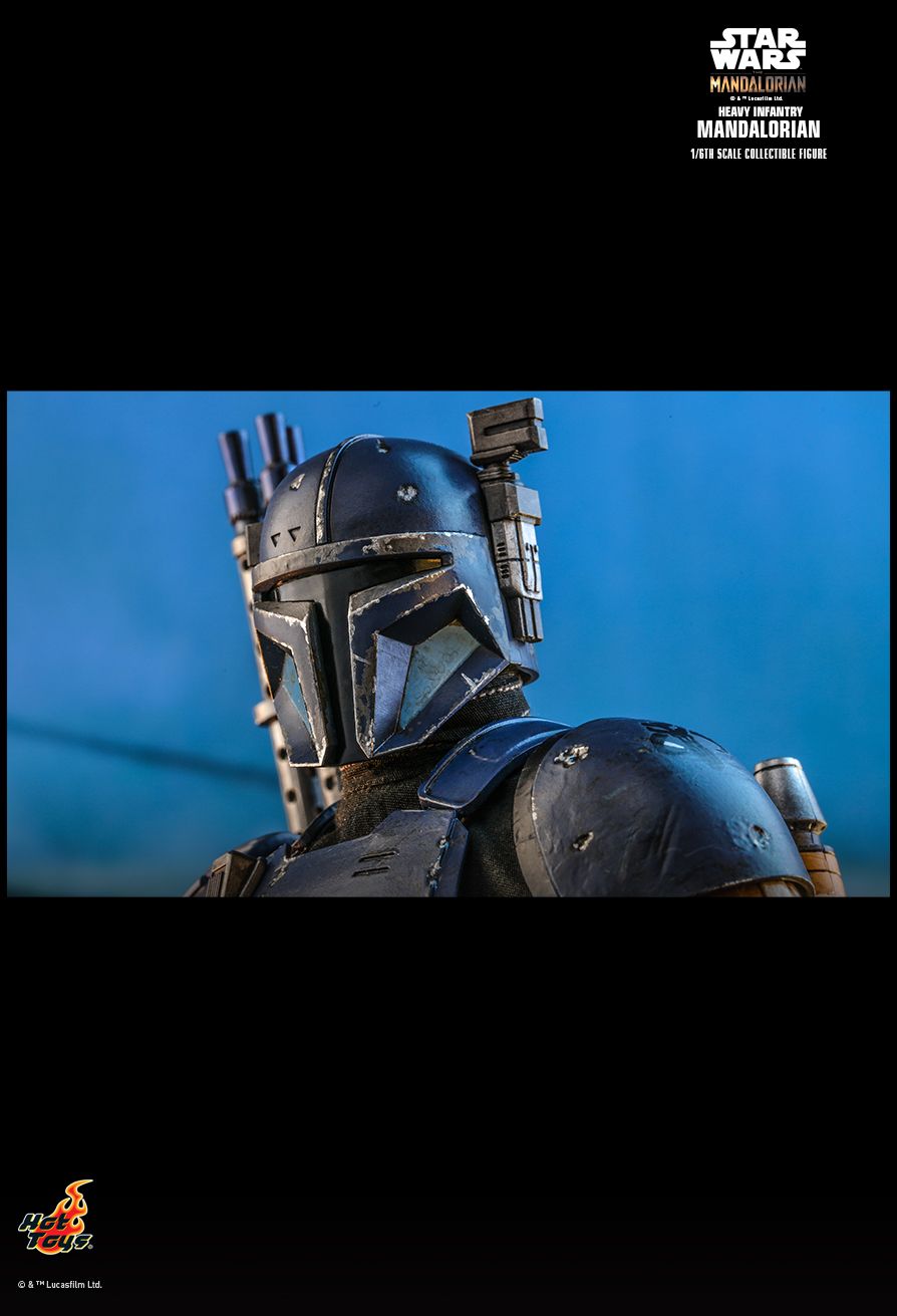 THE MANDALORIAN HEAVY INFANTRY MANDALORIAN 1/6TH SCALE COLLECTIBLE FIGURE (Hot Toys)