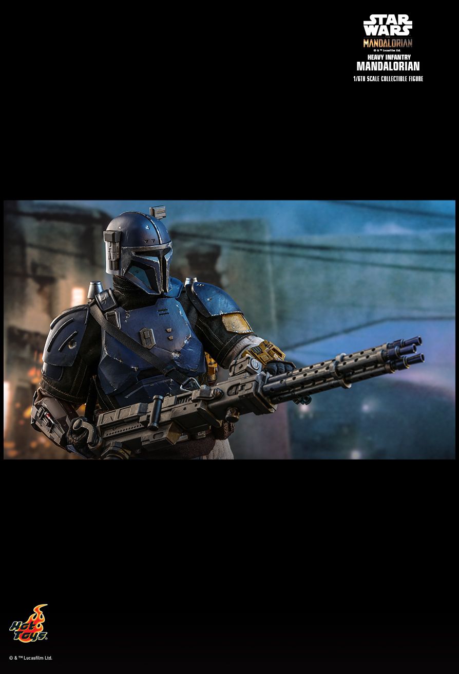 THE MANDALORIAN HEAVY INFANTRY MANDALORIAN 1/6TH SCALE COLLECTIBLE FIGURE (Hot Toys)