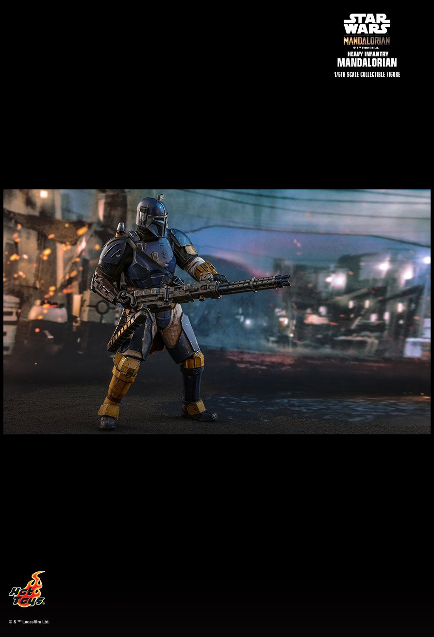 THE MANDALORIAN HEAVY INFANTRY MANDALORIAN 1/6TH SCALE COLLECTIBLE FIGURE (Hot Toys)