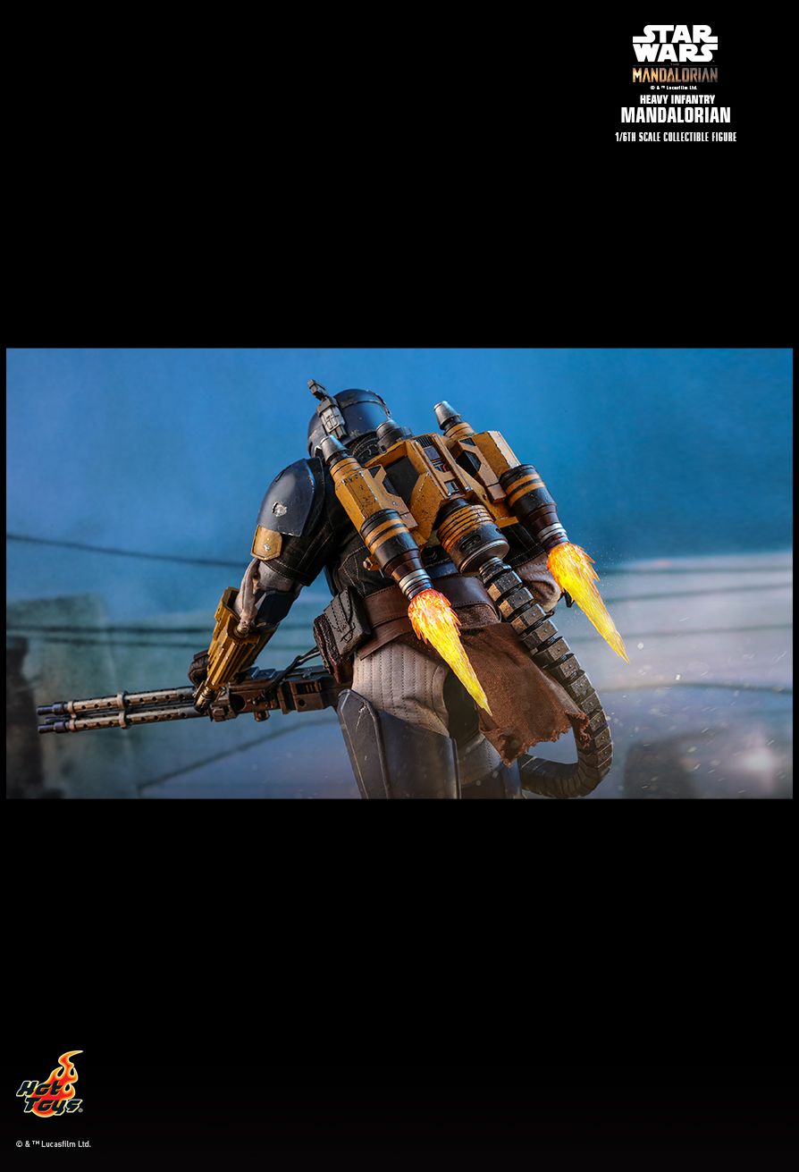 THE MANDALORIAN HEAVY INFANTRY MANDALORIAN 1/6TH SCALE COLLECTIBLE FIGURE (Hot Toys)