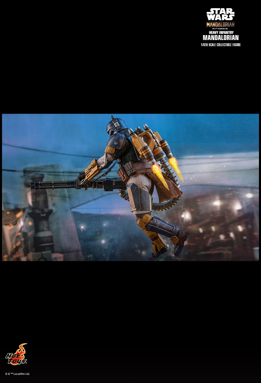 THE MANDALORIAN HEAVY INFANTRY MANDALORIAN 1/6TH SCALE COLLECTIBLE FIGURE (Hot Toys)