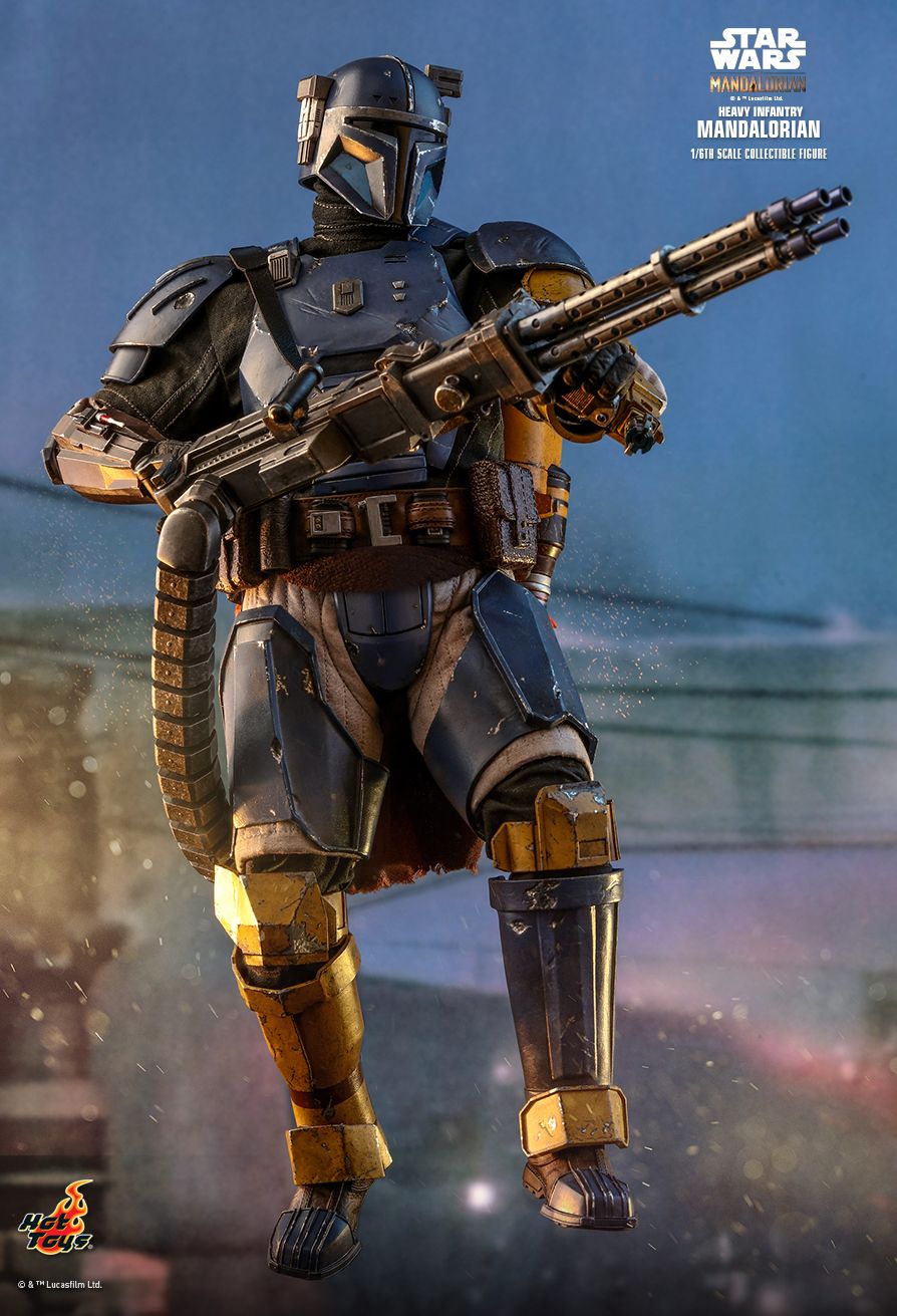 THE MANDALORIAN HEAVY INFANTRY MANDALORIAN 1/6TH SCALE COLLECTIBLE FIGURE (Hot Toys)