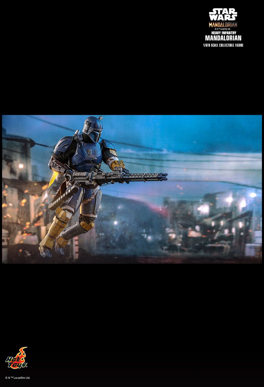 THE MANDALORIAN HEAVY INFANTRY MANDALORIAN 1/6TH SCALE COLLECTIBLE FIGURE (Hot Toys)