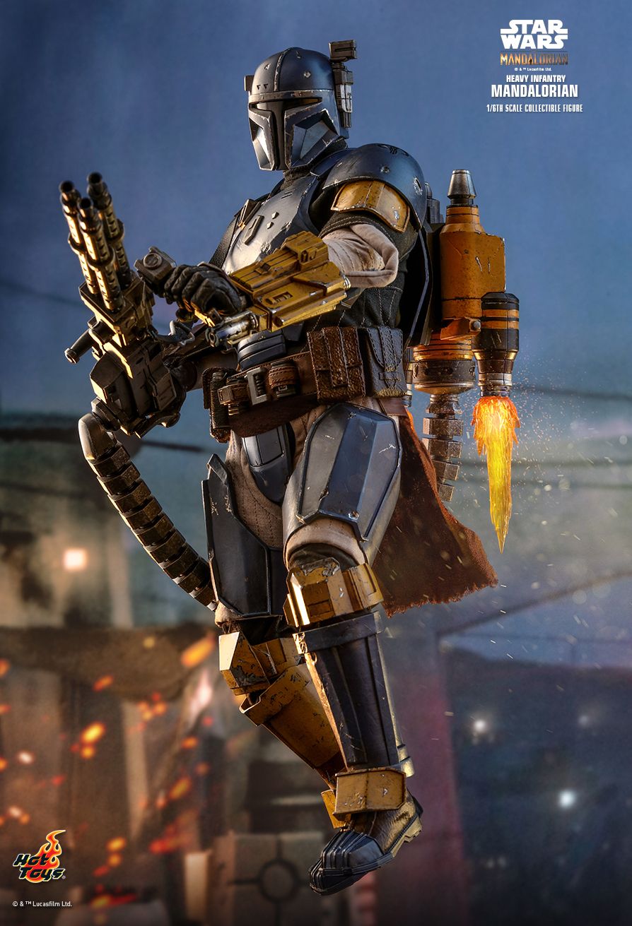 THE MANDALORIAN HEAVY INFANTRY MANDALORIAN 1/6TH SCALE COLLECTIBLE FIGURE (Hot Toys)