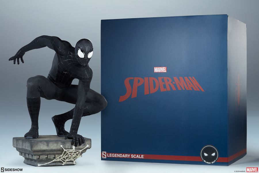 Sideshow: Spider-Man Black Suit Legendary Variant Scale