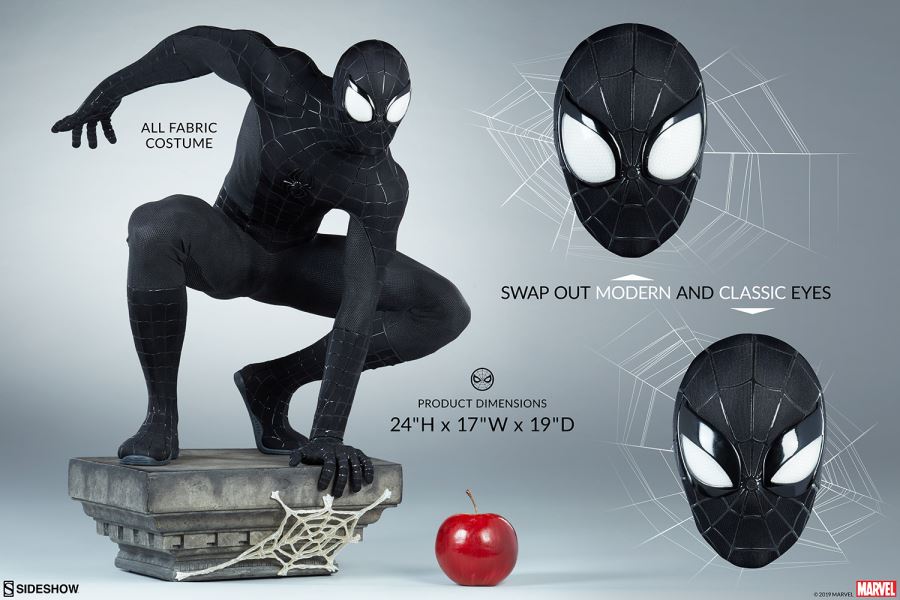 Sideshow: Spider-Man Black Suit Legendary Variant Scale