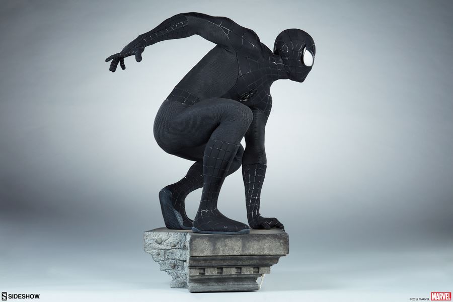 Sideshow: Spider-Man Black Suit Legendary Variant Scale