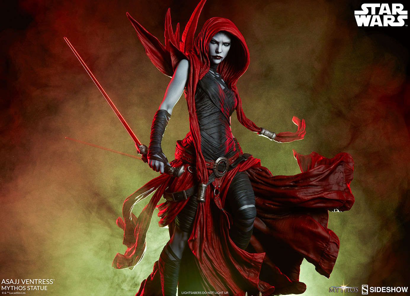 Asajj Ventress Statue by Sideshow Collectibles