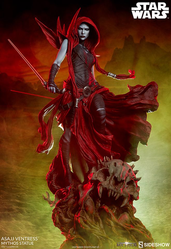 Asajj Ventress Statue by Sideshow Collectibles
