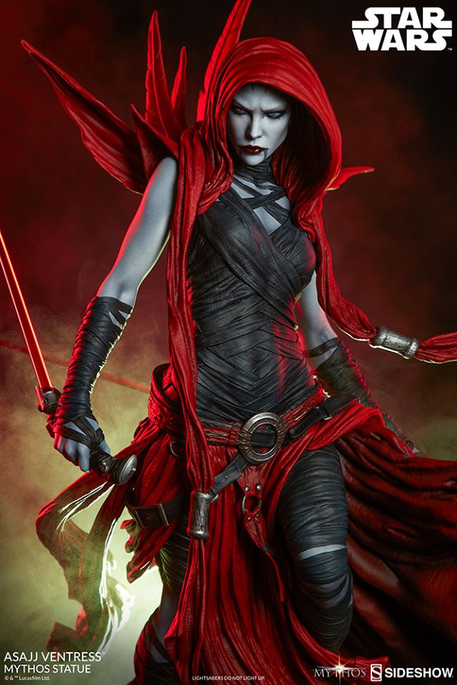 Asajj Ventress Statue by Sideshow Collectibles