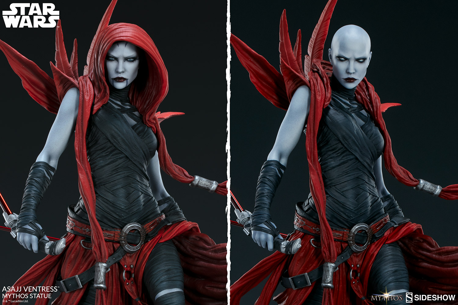 Asajj Ventress Statue by Sideshow Collectibles