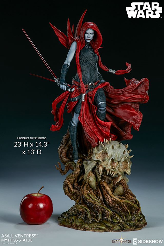 Asajj Ventress Statue by Sideshow Collectibles