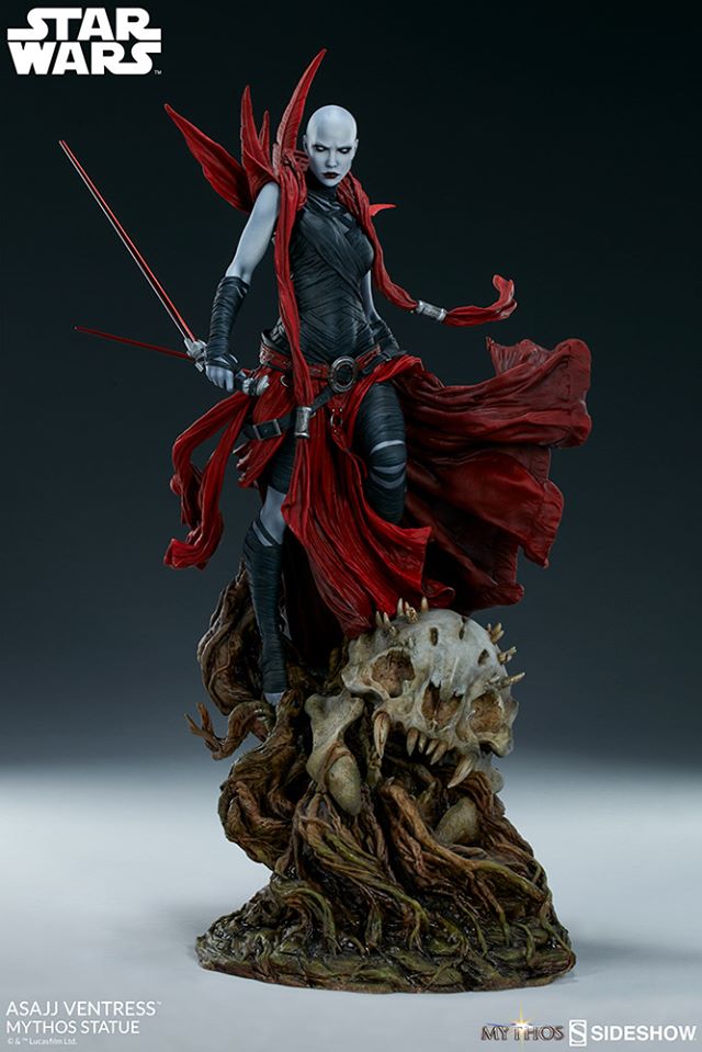 Asajj Ventress Statue by Sideshow Collectibles